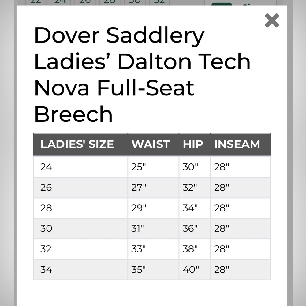 Dover Dalton Knee Patch Breeches - Black - Picture 4 of 4